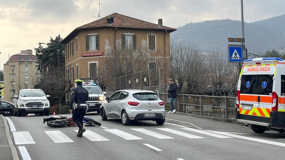 L’incidente di mercoledì sul ponte di via Leopardi