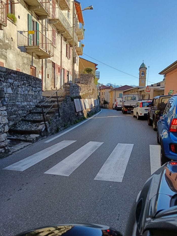 Traffico bloccato a Colonno