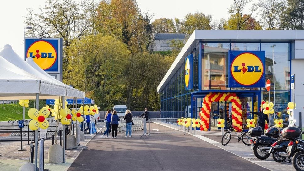 La Lidl di via Cecilio teatro della tentata rapina di domenica