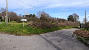 Via Ca’ Nova porta al complesso residenziale di Cascina Pelada