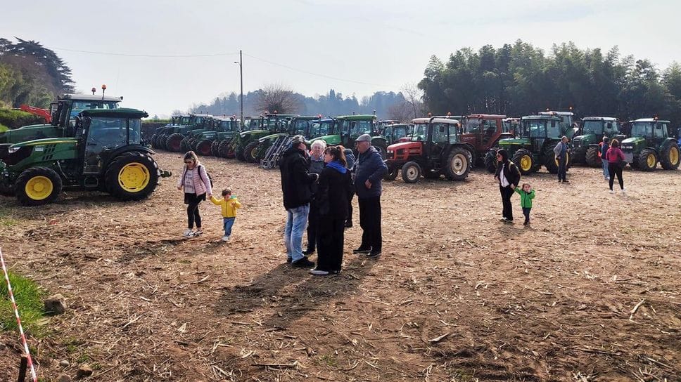 Il raduno richiama a Orsenigo centinaia di mezzi agricoli