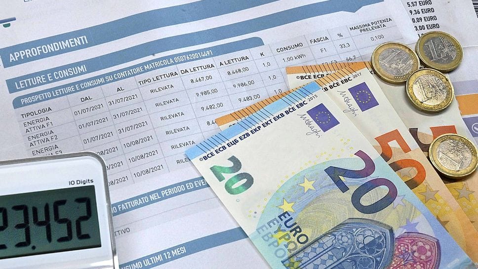 Anche per i comaschi bollette più salate