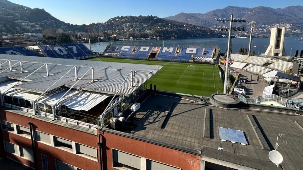 Lo stadio Sinigaglia