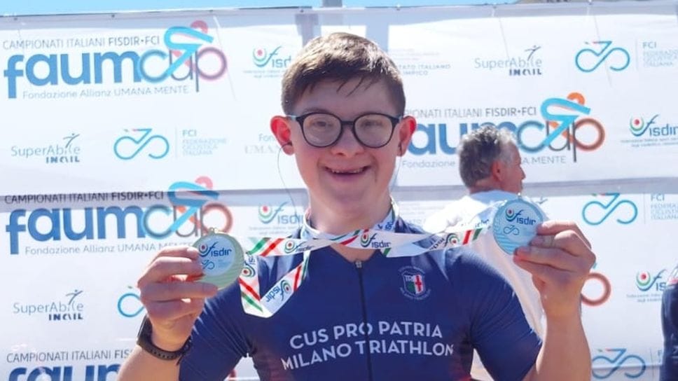 Pietro Lorenzo Fiana , 19 anni, giovanissimo campione di Schignano