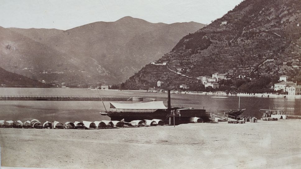 I grandi piroscafi nel piccolo porto