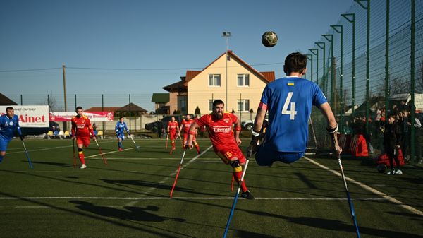 Una squadra di soldati amputati ha cambiato il calcio in Ucraina