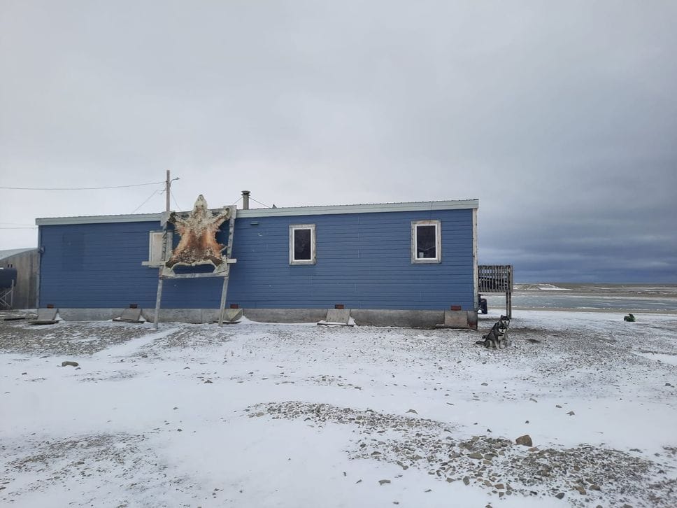 Uno scatto dall’ultimo viaggio di Marzio Mian nell’Artico canadese