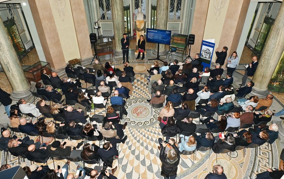 Un momento della presentazione di ieri pomeriggio