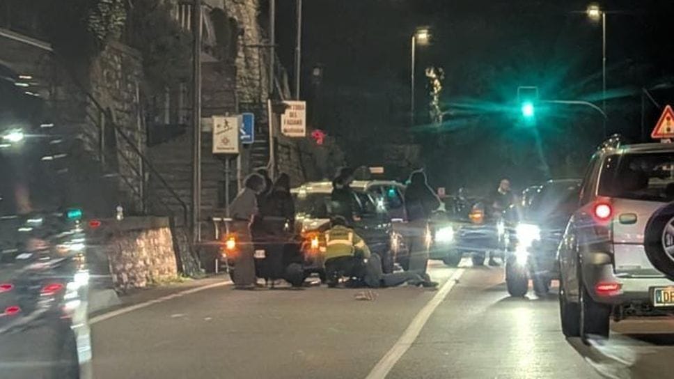 L’incidente a Moltrasio