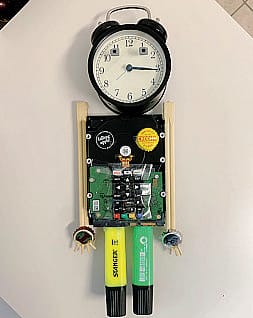 Uno dei robot creati dagli alunni