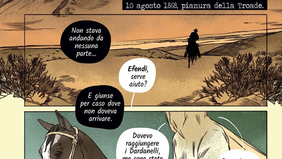 Archeologia a fumetti: «Troia cambiò tutto»