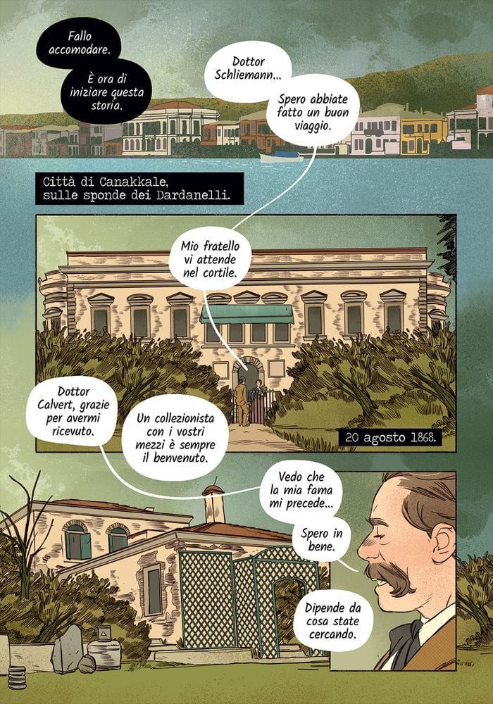 Archeologia a fumetti: «Troia cambiò tutto»