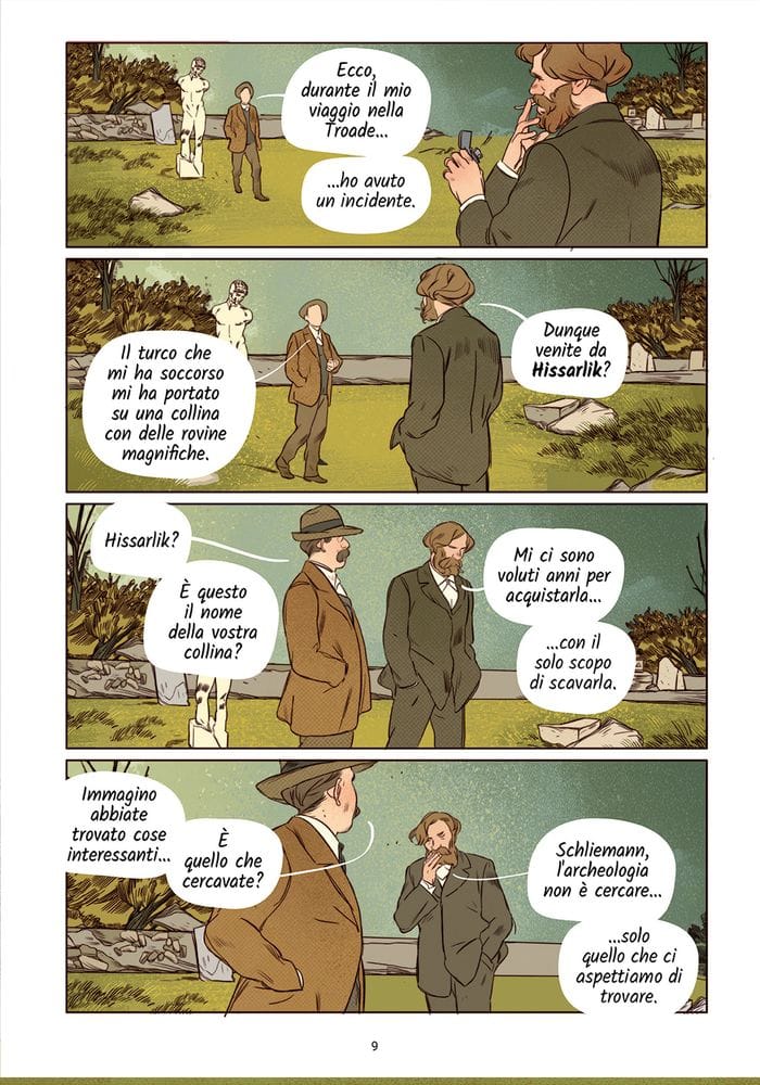 Archeologia a fumetti: «Troia cambiò tutto»