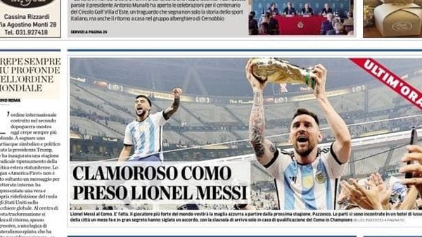 Messi al Como: buon pesce d’aprile a tutti!