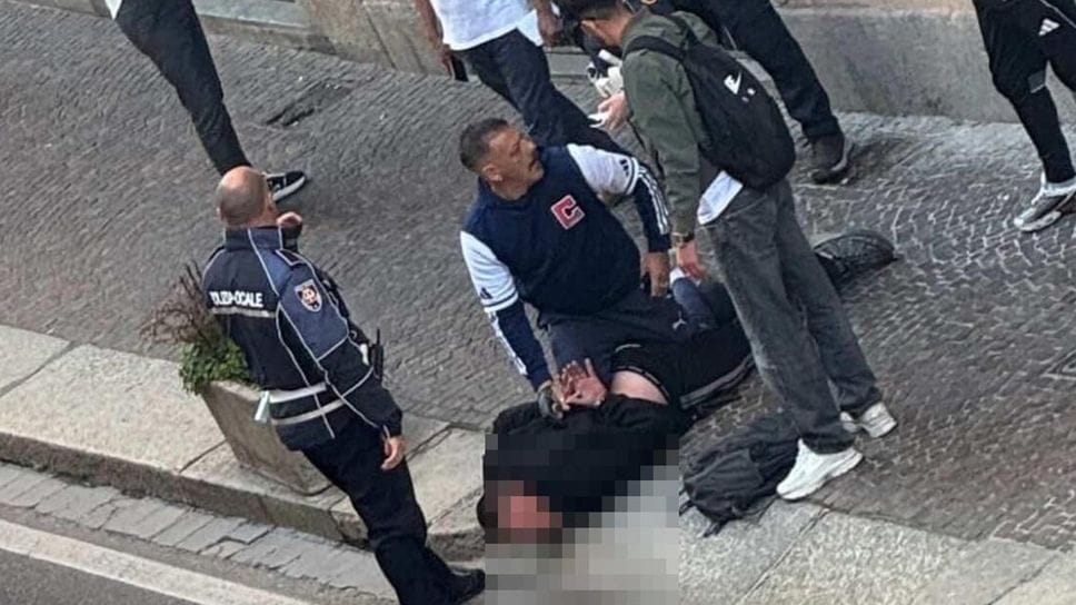 Como, poliziotto fuori servizio insegue e blocca il rapinatore