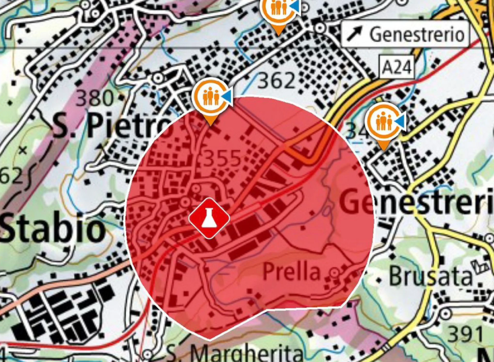 Fuga di ammoniaca a Stabio: l’allarme è rientrato