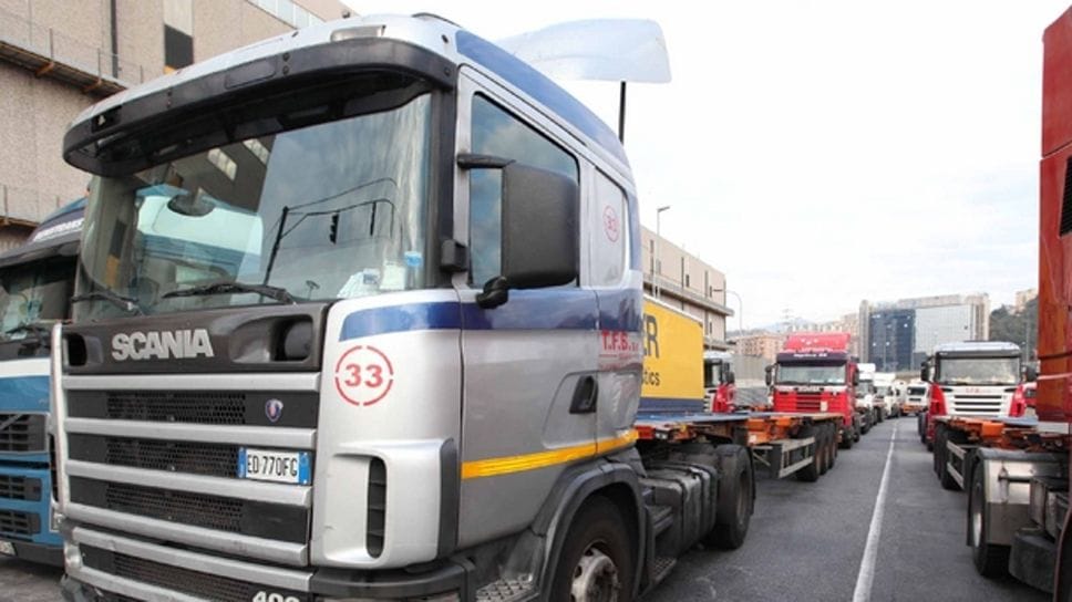 Autotrasporto, perse 140 imprese