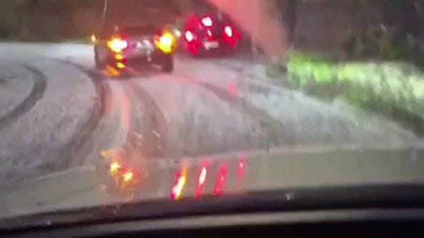 Foto grandinata sul comasco