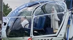 La Madonna di Fatima a Schignano: «La statua trasportata in elicottero»