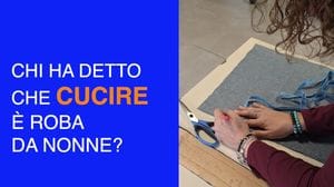 Up! News: Cucire? Roba da ragazzi. Anzi, da Bagaii