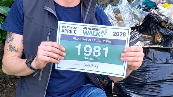Il maratoneta dell’ambiente Samuele, sfida e record
