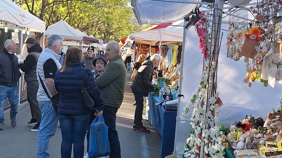 Fiera di Pasqua, quest’anno anche il sole le sorride 