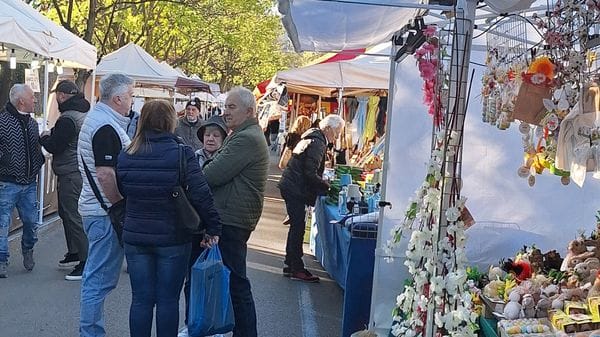 Fiera di Pasqua, quest’anno anche il sole le sorride 