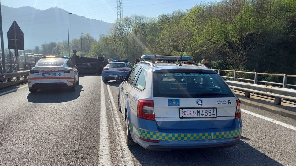 Incidente sulla rampa di accesso all’A9: riaperta dalle 11
