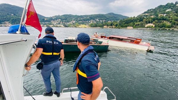 Controlli sul lago, soccorsa un’imbarcazione in avaria e maxi multa a un 19enne
