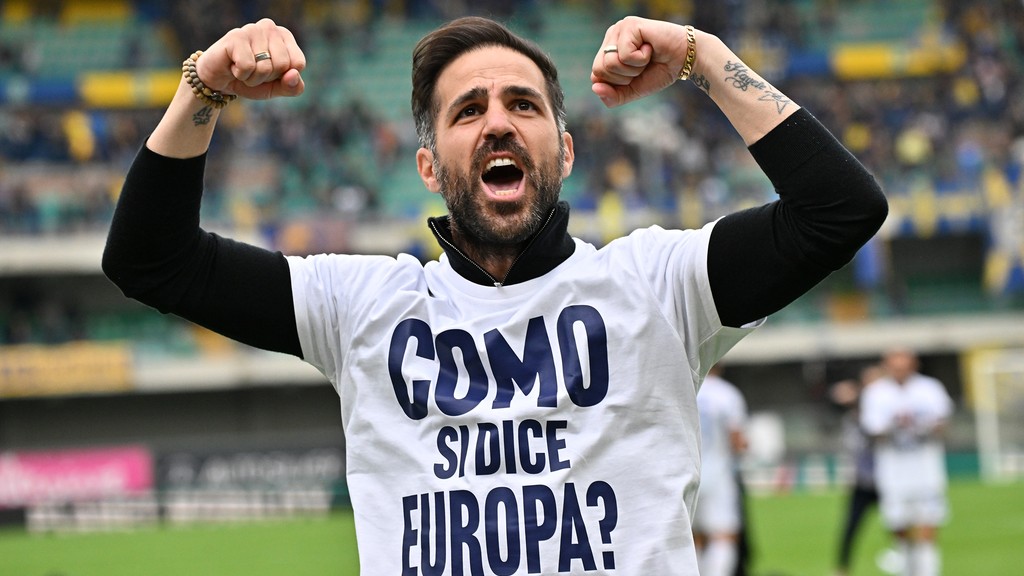 Il Como vince a Verona: le foto più belle