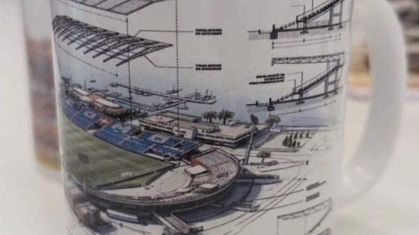Como, spunta lo stadio  sulla tazza da the. Ma è un gioco
