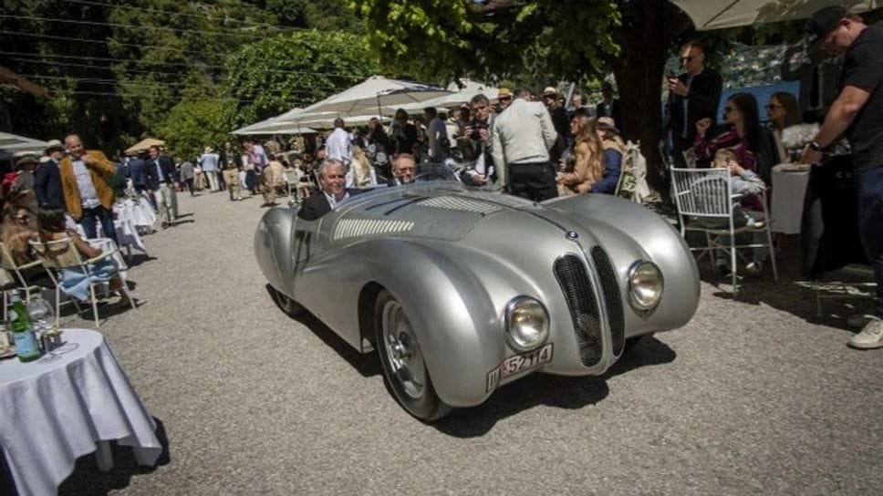 Concorso di eleganza di Villa d’Este: la BMW 328 Bügelfalte è la vettura più bella