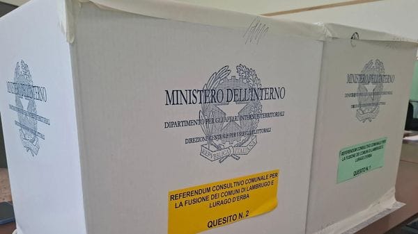 Referendum Lurago d’Erba-Lambrugo: il sì vince solo a Lurago, fusione bocciata 