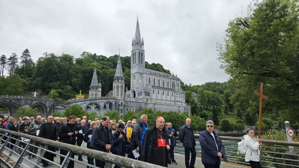 In 130 dalla diocesi di Como a Lourdes con Cantoni: «Vogliamo una Chiesa senza nemici»
