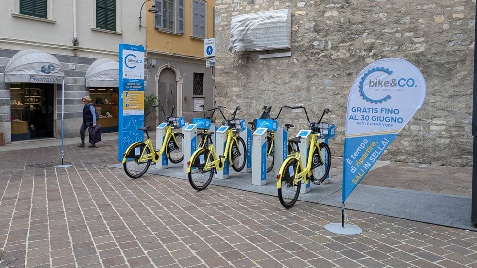 Finalmente torna il bike-sharing: per due mesi prime ore gratuite