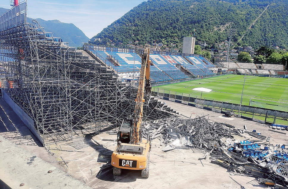 Cambia lo stadio, la curva non c’è più
