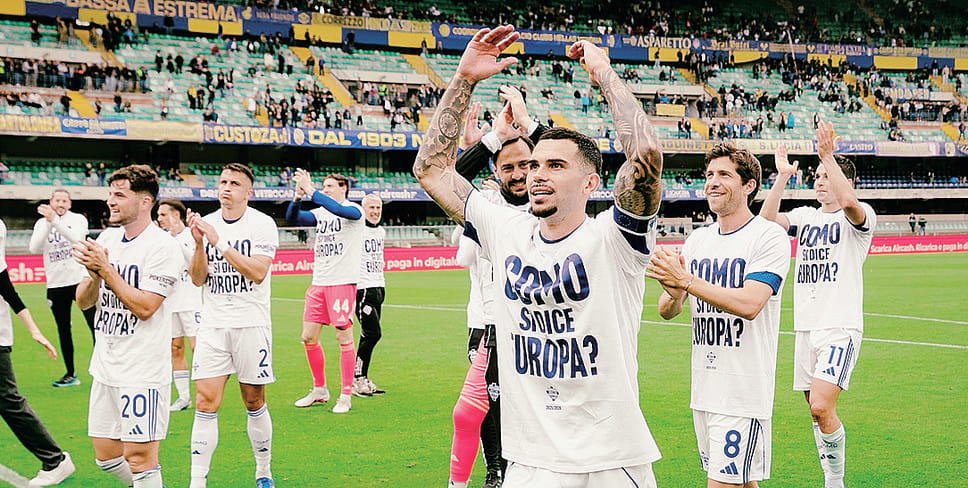 Parola di capitano. Da Cunha: «Qui a Como è tutto speciale» 