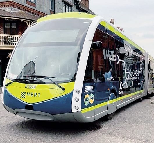 Tram elettrico senza rotaie: l’idea di Butti per Como