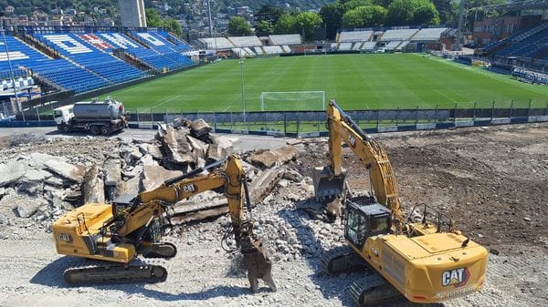 Sinigaglia e la nuova curva Ovest: i lavori accelerano
