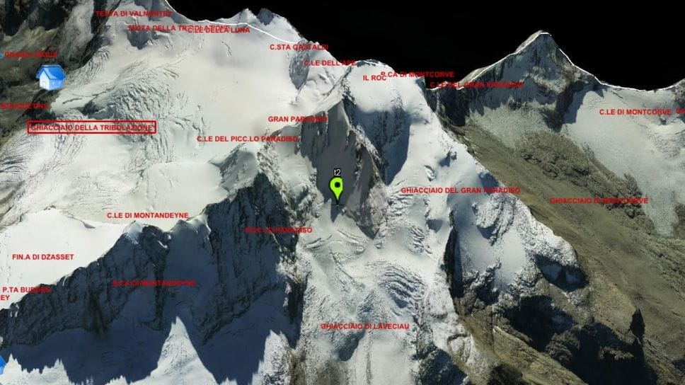 Precipita sul Gran Paradiso. Muore a 54 anni