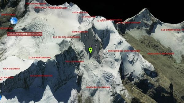 Precipita sul Gran Paradiso. Muore a 54 anni