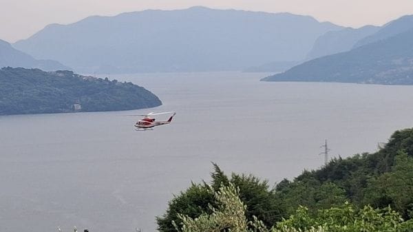 Domaso, due ragazzi bloccati nella valle del Livo: soccorsi grazie all’elicottero