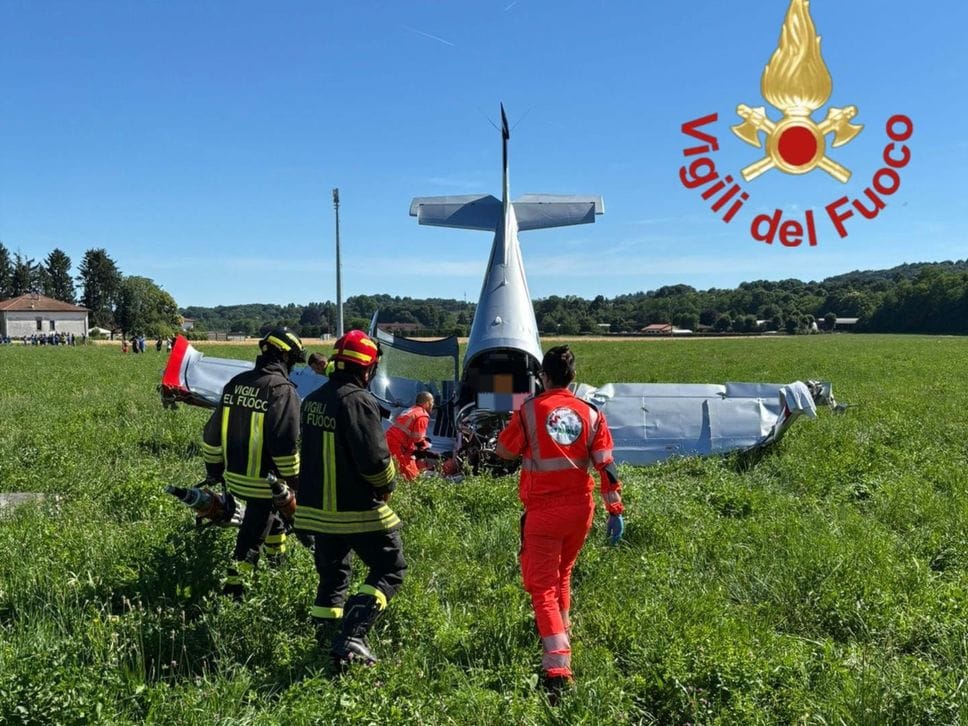 Cade un ultraleggero, gravissimi i due occupanti