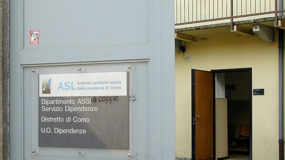 Como, tentato furto al Sert. Forzati gli ingressi