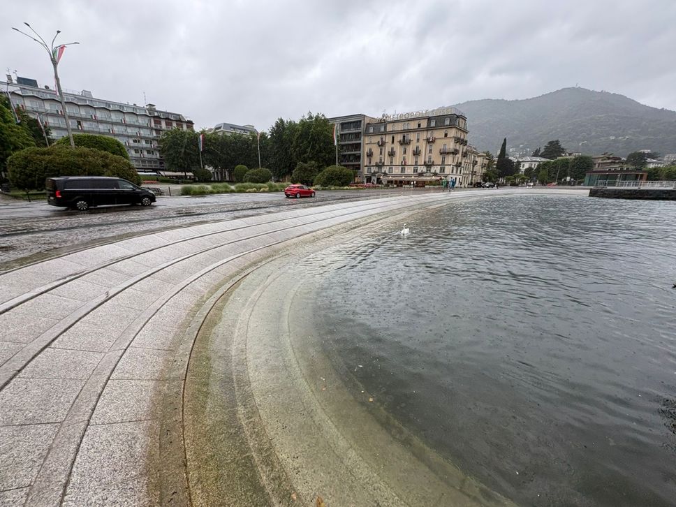 È allerta meteo per il 2 giugno: sottopasso allagato a Turate, ora riaperto