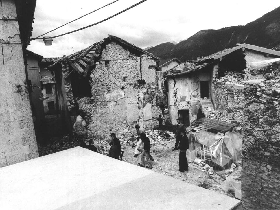 Cinquant’anni dal terremoto in Friuli: la storia dell’aiuto canturino tra i banchi