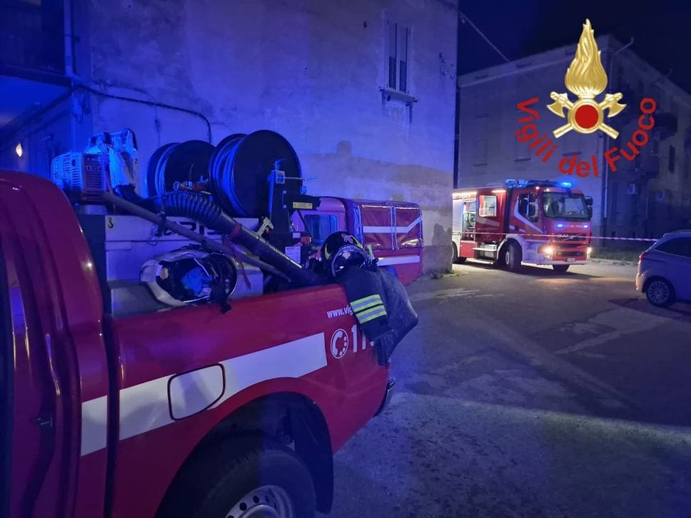 Appartamento a fuoco a Lomazzo: morto un uomo di settant’anni