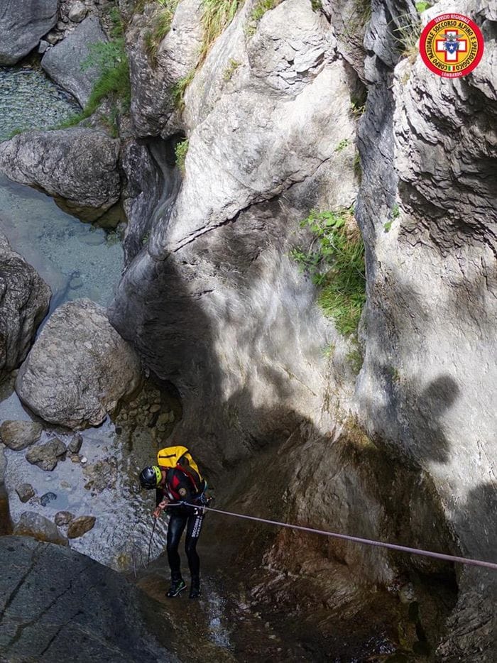 Soccorso alpino regionale, giornata di esercitazioni a Valbrona