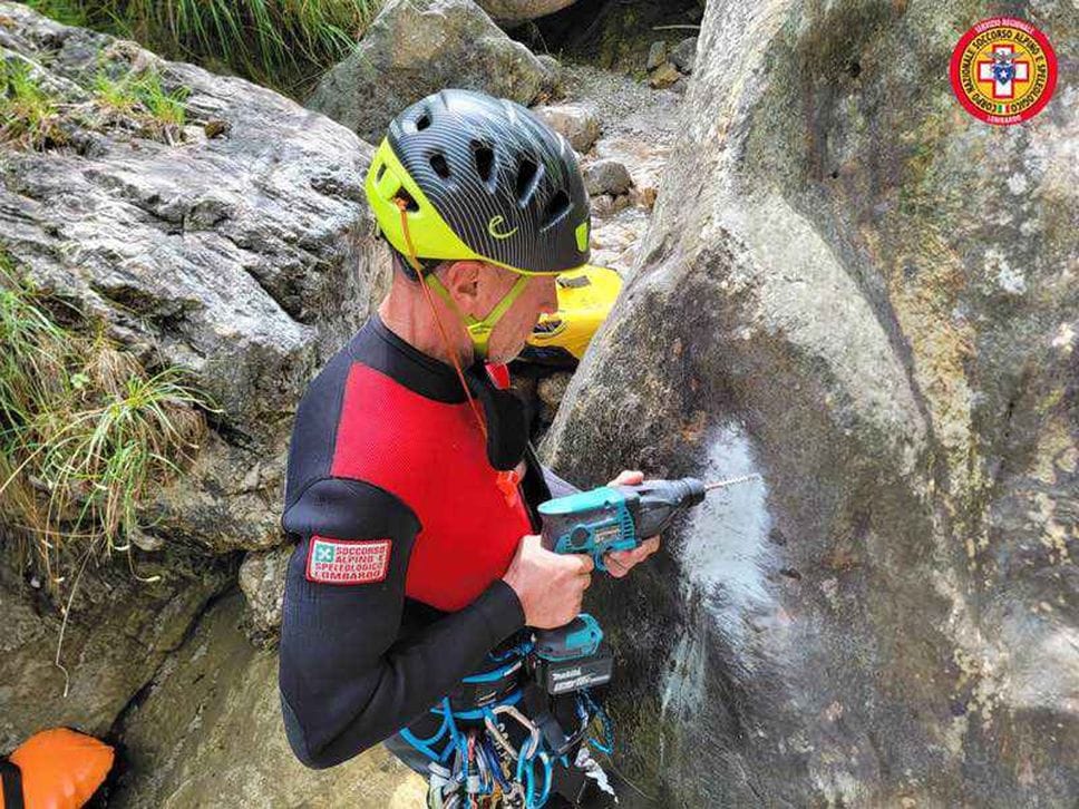 Soccorso alpino regionale, giornata di esercitazioni a Valbrona