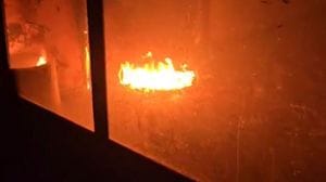 Trappola di fuoco nella notte: muore uomo di 73 anni  disabile, l’ombra del dolo nel condominio (Video)